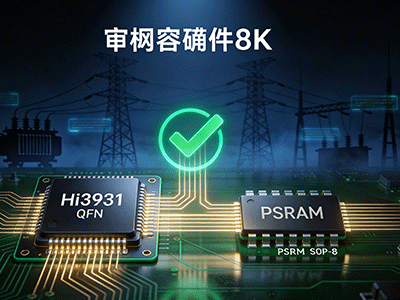 PSRAM Compliant with State Grid Standards, Compatible with Hisilicon Hi3931, Ideal for Transformer Area Upgrade Projects