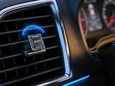 Application of MT6701 Magnetic Encoder in Position Detection of Vehicle‑Mounted Air‑Conditioner Air Outlets