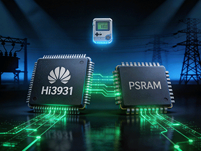 PSRAM Compatible with Hisilicon Hi3931, Compliant with State Grid Standards, Empowering Selection for Transformer Area Upgrade